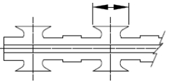 Barb length for 450mm Razor spiral barbed wire cylinder