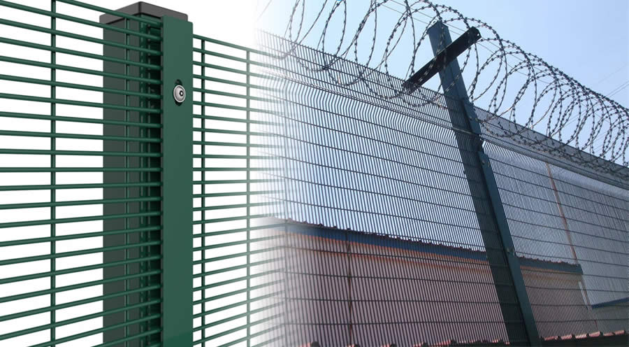 Electrical Substation Security Fencing Panels
