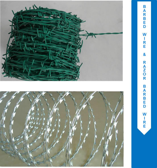 barbed wire razor wire
