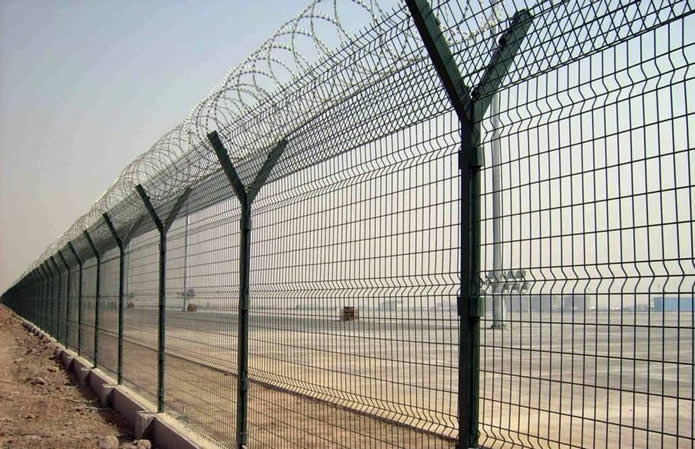 Anti Climb Security Steel Fence